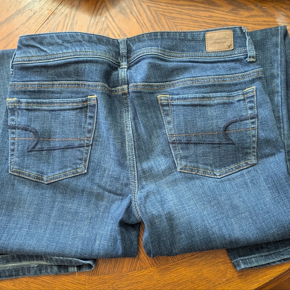 American Eagle Outfitters Dark Blue Boot Cut Jeans